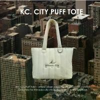 ราคา KIM&CO. ORIGINAL - KC. CITY PUFF TOTE(KCBT010) กระเป๋า Tote Bag มี 2 สี ขาว/ดำ ปลา ทรงเกี๊ยว วัยรุ่น สุดฮิต แฟชั่น สวยๆ (1732752599243458456)