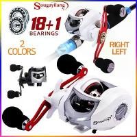 ราคา Sougayilang รอกตกปลา 6.3:1 18 + 1BB Baitcasting รอกตกปลาลากสูงสุด 8 กก. รอกตกปลามืออาชีพรอกตกปลากลางแจ้ง จาระบี กระชัง ใส่ ปลา แบบ ยาว คันตี เหยื่อ ปลอม (1732498234386973834)