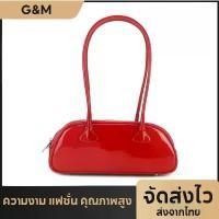 ราคา G&M,Gกระเป๋าถือ,แฟชั่นสไตล์เกาหลี, หนังสิทธิบัตรกระลอกน้ำย้อนยุค, กระเป๋าสะพายสตรีพร็อพ, หนังนิ่มหรูหรา, กระเป๋าบอลลูน คําแนะนําการขายที่ร้อนแรงในเดือนนี้ shoulder bag ปลา (1732752687179728700)