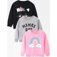ราคา ชุดเสื้อสเวตเตอร์เด็กผู้หญิง 3 ชิ้น: แมวน่ารัก ยูนิคอร์น สาวแม่ กระต่าย และพิมพ์ลายสายรุ้ง เสื้อสวมหัวแขนยาวแฟชั่น เหมาะสำหรับเป็นของขวัญอีสเตอร์ที่สมบูรณ์แบบสำหรับเด็กวัยหัดเดิน (1732145366761113494)