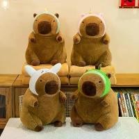 ราคา ผ้าห่มหมอนการ์ตูน Capybara เบาะ Capybara 2-in-1 ผ้าห่มเครื่องปรับอากาศแบบใช้คู่ ผ้าห่มงีบหลับเด็ก ไอเดียของขวัญที่ดี กระต่าย ปัก ชื่อ dragon plushie earn สั่ง ทํา รูป โมชิโมชิ u (1732627350027995074)