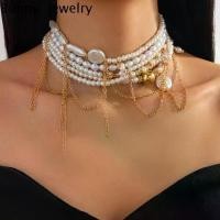 ราคา สร้อยคอมุกเทียม สไตล์เรโทร กระต่าย โชคเกอร์ไม่สม่ำเสมอ สร้อยคอมุกหลายชั้น สร้อยคอพู่โลหะผสมสร้างสรรค์ เหมาะสำหรับงานปาร์ตี้ (1731814425641977570)