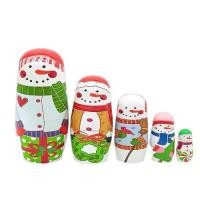 ราคา ตุ๊กตาสัตว์ Matryoshka, สไตล์สาวญี่ปุ่น, รูปไข่, มีนกฮูก, มนุษย์หิมะ, ตุ๊กตาซ้อนไม้, แมว, กระต่าย, และตุ๊กตาทำรังนกฮูก, เหมาะสำหรับเป็นของขวัญคริสต์มาส ตุ๊กตา หมา โทมิเอะ หนอน เป็ดหน้าบึ้ง v3 (1731494