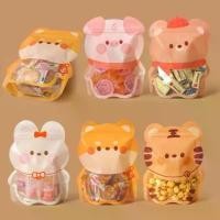 ราคา COD (10ใบ)(z1)ถุงซิปก้นตั้งลายการ์ตูน รูปสัตว์ น่ารัก หมู หมา กระต่าย หมี เสือ (1731662435015165531)