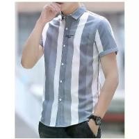 ราคา เสื้อเชิ้ตผู้ชาย ทรงสลิมฟิต สไตล์เกาหลี แขนสั้น วัสดุเหล็กฟรี เสื้อเชิ้ตลำลอง เสื้อผ้าผู้ชาย เสื้อผ้าผู้ชาย เสื้อผ้าผู้ชาย option วัยรุ่น (1732598618630948655)