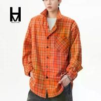 ราคา SS25 เสื้อเชิ้ตผู้ชาย สไตล์วินเทจ เสื้อเชิ้ตแขนยาว เสื้อเชิ้ตลายสก๊อต เสื้อหลวม แจ๊กเก็ตป้องกันแสงแดด สำหรับผู้ชาย ผู้หญิง คู่รัก วัยรุ่น และนักเรียน เสื้อ เชิ๊ต ผู้ชาย (1731532100252370783)