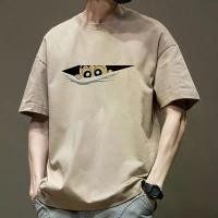 ราคา เสื้อยืดฤดูร้อนสำหรับผู้ชาย แขนสั้น พิมพ์ลาย คอกลม ทรงหลวม เสื้อฐานใหม่ 2025 [COD] boy shirt men option วัยรุ่น เสื้อ แม็ค bape (1732596151096542576)