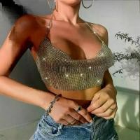 ราคา ท่อนบนโลหะเซ็กซี่, ขายร้อน, ประดับพลอยเทียมประกาย, ดีไซน์เปลือยหลัง, สวมใส่สองทาง, Yy615 เสื้อ โอวี พี ของ แท้ เสื้อ เปลือก หอย เสื้อ แม่ไก่ คอกระเช้า วัยรุ่น (1732302513882892869)