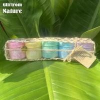 ราคา หมอบุญเรือง ชุดเซต ยาดม 5 กลิ่น 3 กรัม สีพาสเทล ใส่ตะกร้าไม้ไผ่สาน ของขวัญ ของฝาก กลิ่นดอกไม้ สมุนไพร กลิ่นหอม สดชื่น ทิฟฟี่ (1732414481433331287)