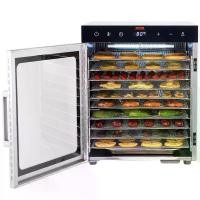 ราคา เครื่องอบอาหารไฟฟ้า, VEVOR, 800W, เครื่องอบแห้งอาหารไฟฟ้า, 10 ถาดสแตนเลส, พร้อมตัวจับเวลาอุณหภูมิแบบปรับได้แบบดิจิตอล, เหมาะสำหรับเจอร์กี้, สมุนไพร, เนื้อสัตว์, เนื้อ, ผลไม้, ของเล่นสำหรับสุนัขและผัก 