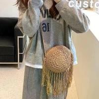 ราคา กระเป๋าสะพายไหล่ผ้าถัก สไตล์โบฮีเมียน มีพู่ ทันสมัย สำหรับผู้หญิง กระเป๋า ออฟฟิศ (1732192158406642052)