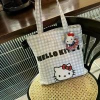 ราคา กระเป๋าถือฤดูร้อน ดีไซน์คิตตี้ใหม่ น้ำหนักเบา และหลากหลาย เหมาะสำหรับกิจกรรมกลางแจ้ง เช่น ช้อปปิ้ง ออฟฟิศ และเบ็ดเตล็ด กระเป๋าพักผ่อนสำหรับพนักงานออฟฟิศ กระเป๋าสะพาย (1731399692369364490)