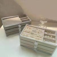 ราคา สร้อยคอแหวน หลายชั้น ที่เก็บเครื่องประดับนาฬิกา ลิ้นชักอะคริลิค กล่อง ใส่ ธนบัตร วัน แม่ แบบ ดึง กล่อง พระ กล่อง ใส่ พระเครื่อง กล่อง เก็บ ของ 100 ลิตร (1732076842570515806)