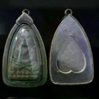 ราคา [จัดส่งทันที] จี้พระ พระเครื่อง พระหลวงปู่ทวดเหยียบน้ำทะเลจืด วัดช้างให้ เนื้อว่าน ปี2497(เลี่ยมกรอบเงินเก่า ขนาด2.5*4.5ซม.) (1732304194309162098)