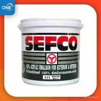 ราคา สีน้ำเซฟโก้ Sefco สีขาว 111 สีทาบ้าน ขนาด 3.5 ลิตร สีน้ำ ทาได้ทั้งภายในและภายนอก ขาย (1732425971102222059)