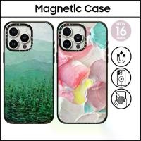 ราคา ภาพวาดสีน้ำมัน, CASETIFY, สีน้ำ, ป่านทรีทเม้นท์, เคสอะคริลิคพลาสติกแข็ง, สำหรับ iPhone 16, 11, 12, 13, 14, 15, Plus, Pro Max, ปลอก (1730935286952397314)