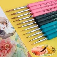 ราคา แปรงทาสีจิ๋ว ชุด 11 ชิ้น เหมาะสำหรับงานศิลปะ ภาพวาด สีน้ำ ศิลปะ ภาพสีน้ำมัน วาดรูป และเพ้นท์มือ #462571 (1730854664820722517)
