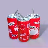 ราคา กระบอกน้ำ เก็บอุณหภูมิ เก็บความเย็น โค้ก Coke / โคคาโคล่า Coca cola สีน้ำ ❥♥❤❣❤♥❥แก้ว (พร้อมช้อน)-สีดำ❥♥❤❣❤♥❥ ขวดสุญญากาศ สเตนเลส อุณหภูมิ ร้อน เย็น ❄️ (1732736999594886497)
