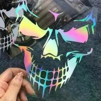 ราคา สติ๊กเกอร์ติดรถสะท้อนแสง/เลเซอร์สีรุ้ง, การออกแบบหัวกะโหลก, สำหรับฝากระโปรงหน้าและด้านข้าง, เหมาะสำหรับรถจักรยานยนต์, รถจักรยานยนต์, สกู๊ตเตอร์, ร่างกาย, สติ๊กเกอร์ตกแต่งหน้าต่าง (1730408881635887205)