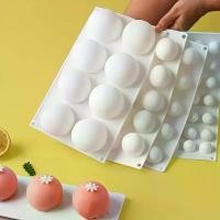 ราคา แม่พิมพ์ซิลิโคนสำหรับงานหนัก 1 ชิ้น (ขยายได้ถึงความจุลูกบอล 8 ลูก) ปลอดสารพิษ ใช้ซ้ำได้ ยืดหยุ่นและแม่พิมพ์เจลาตินที่แม่นยำ เหมาะสำหรับมูส ทรัฟเฟิล มาการอง มอร์เรไร ช็อคโกแลต เยล (1732792727203251652)