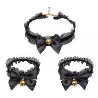 ราคา สายรัดข้อมือ สไตล์ญี่ปุ่น สำหรับเด็กผู้หญิง โลลิต้า เจ้าหญิง แต่งโบว์และลูกไม้ สร้อยข้อมือ เครื่องประดับมือ โชคเกอร์ กระดิ่งคอ ทำจากผ้าไหมสีดำ กํา ไล พาว เวอ พัพ เกิร์ล ใน (1732136685783124875)