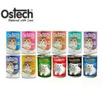 ราคา Ostech อาหารแมวกระป๋อง ออสเทค อาหารเปียก เยลลี่ กระป๋อง แมว 400 กรัม (1731822606467105942)