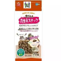ราคา Marukan แมลงอัดเม็ด 70g. ผสม หนอนนก จิ้งหรีด หนอนไหม เป็น อาหารหนูแฮมสเตอร์ อาหารเม่น อาหารชูการ์ไกลเดอร์ อาหารกระรอก ขนมสำหรับชูการ์ไกลเดอร์ ขนมสำหรับแฮมสเตอร์ เนื้อแท่งโภชนาการ (1732376929993065700)