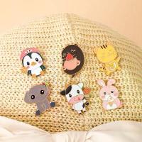 ราคา เข็มกลัดรูปสัตว์ ดีไซน์น่ารัก ประกอบด้วยวัว หนูแฮมสเตอร์ และช้าง หมุดกระเป๋า สำหรับผู้หญิง (1732792040763852257)