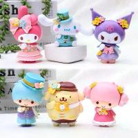 ราคา ฟิกเกอร์อนิเมะ มายเมโลดี้ 6 ชิ้น/เซ็ต ดอกไม้สด คุโรมิ อบเชย เฮลโลคิตตี้ ปอมปอมปูริน ทิงเจอร์น้อย รุ่น Q ทำจาก PVC แอ็คชั่นฟิกเกอร์ โมเดลตุ๊กตาของเล่น (1732099641122391603)
