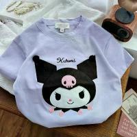 ราคา เสื้อยืดแขนสั้นเด็กผู้หญิง เสื้อผ้าฤดูร้อน ลายการ์ตูนมายเมโลดี้ อบเชย และคุโรมิ ใหม่เอี่ยมในปี 2568 (1732163367439140399)