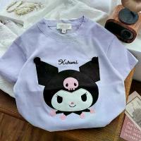 ราคา เสื้อยืดเด็กผู้หญิง เด็ก และผู้หญิง ขายดี มาใหม่ แขนสั้น เสื้อยืดฤดูร้อน เสื้อผ้าเด็ก ลายการ์ตูนมายเมโลดี้ อบเชย และคุโรมิ อินเทรนด์ (1732325545380119910)