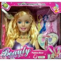 ราคา [จัดส่งทันที] หัวบาร์บี้ ตุ๊กตาบาร์บี้แต่งหน้า ตุ๊กตา พร้อม อุปกรณ์แต่งหน้า ทำผม และ เครื่องประดับ (เสื้อสีชมพู) (1732423490400257077)