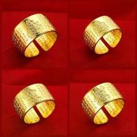 ราคา แหวนนักษัตรสิบสองราศี, ทองเลียนแบบ, สไตล์เรโทร, พร้อมมนต์หกพยางค์, สร้อยข้อมือพระสูตรหัวใจ, เครื่องประดับผู้ชาย, รุ่นทองลุ่มน้ำ (1730818448951773323)