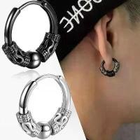 ราคา ต่างหูผู้ชาย สไตล์พังก์สุดเท่ ต่างหูฮิปฮอป ลายมังกร ต่างหูห่วง จี้ เครื่องประดับผู้ชาย (1730248483684452954)