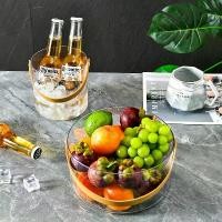 ราคา ถังน้ำแข็งพลาสติกขนาดเล็ก ถังน้ำแข็ง ถังน้ำแข็งในครัวเรือน เหมาะสำหรับโคล่า เบียร์ ไวน์ และเครื่องดื่มอื่นๆ โปร่งใส เหมาะสำหรับปิกนิก ถังเก็บมูลค่าสูง ถัง อาร์กอน ถัง หู ยู้ (1732123141925209579)