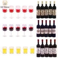 ราคา ถ้วยไวน์ เบียร์ แก้วไวน์ โมเดลบ้านและเฟอร์นิเจอร์ ของเล่นบ้านตุ๊กตาจิ๋ว ชุด 5 ชิ้น สเกล 1:12 (1732510926351860829)