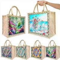 ราคา กระเป๋าเพ้นท์เพชร, วัสดุผ้าลินิน DIY, กระเป๋าคลัทช์ศิลปะเพชร, กระเป๋าโท้ทวาดเพชร, เหมาะสำหรับผู้เริ่มต้น, ผู้ใหญ่และเด็ก, อุปกรณ์งานฝีมือ (1732373547984914200)