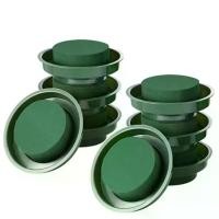 ราคา โคลนโฟมลายดอกไม้ 1 ชิ้น พร้อมชาม อิฐโฟมลายดอกไม้ DIY โฟมเปียกทรงกลมสีเขียว เหมาะสำหรับตกแต่งงานแต่งงาน อุปกรณ์งานฝีมือ (1731605441615596335)