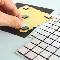 ราคา เทปกาวสองหน้าโฟม EVA, 3 มม. หนา, 315 ชิ้น/5 แผ่น, ลูกบาศก์โฟมกาวสองหน้า, แถบกาวโฟมขาวดำ, เหมาะสำหรับดูดซับแรงกระแทก, บอร์ดบันทึก DIY, อุปกรณ์งานฝีมือ, ลายฉลุ (1732803675929544449)