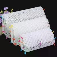 ราคา อุปกรณ์งานฝีมือ, งานฝีมือ DIY, ตะขอสำหรับกระเป๋า, ตะขอด้าย, ถุงผ้าสปันจ์ตาข่ายพลาสติก, เหมาะสำหรับพรม (1732008004353754417)