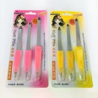 ราคา Nail File ตะไบเล็บ 2 In 1 แบบสองด้าน 1 แผง 3 ชิ้น 3 แผงคละสี เครื่องตัดหนังกำพร้าคม ทนทาน สำหรับทำเล็บมืออาชีพ ผลิตจากสแตนเลส ขนาดกะทัดรัด พกพาสะดวก (1731691059768100824)