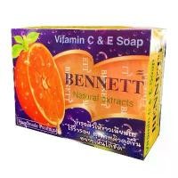 ราคา สบู่ เบนเนท Bennett narural extracts vitamin C&E สบู่เบนเนท วิตามิน ซี&อี ผิวกระจ่างใส (1729597069403654379)