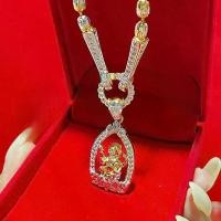 ราคา สร้อยคอพระพิฆเนศ มาพร้อมสร้อยขั้วเพชร (แถมฟรี คาถา แผ่นทอง กล่อง ธูป ด้ายแดง ถุงใยไหม) ผ่านการทำพิธีมงคลมาเรียบร้อย (1730714060264212671)