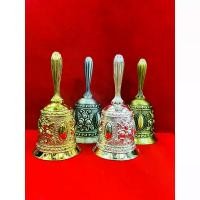 ราคา กระดิ่ง ระฆัง บูชาพระพิฆเนศ กระดิ่งทองเหลือง กระดิ่งโลหะ กระดิ่งเรียกทรัพย์ กระดิ่งนำโชค เสริมฮวงจุ้ยพระพิฆเนศ สูง ธูป ทอง 5 นิ้ว (1731121817972476623)