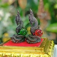 ราคา องค์พญานาคราช อุ้มดวงแก้วสารพัดนึก ขนาดเล็ก เนื้อทองเหลือง แถม ธูป 10 แท่ง (1730375618690451932)