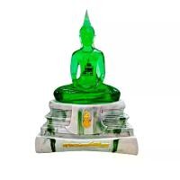 ราคา หลวงพ่อโสธร ฐานหินอ่อนลายหยกเขียว พร้อมชุดบูชา ผ้ายันต์+ธูป พระพุทธรูปคู่บ้าน ตั้งบูชาฐาน 7 นิ้วภายในบรรจุด้วยพระแก้วมรกต (1732077617368302977)