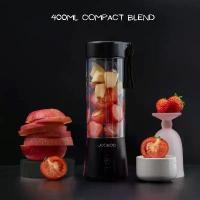 ราคา เครื่องคั้นน้ำผลไม้ Compact Blend เครื่องปั่นเพื่อสุขภาพ ขนาด 400ml สี Black (1731699902283614119)