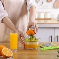 ราคา เครื่องคั้นน้ำผลไม้ แบบกดมือ อุปกรณ์กดอาหาร ที่คั้นน้ำผลไม้ พกพา แบบ 2in1 แก้วคั้นน้ำส้ม เครื่องแยกไข่ เลมอนแบบแมนนวล (1730496123879000687)