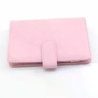 ราคา แฟ้มใส่เอกสาร อุปกรณ์การเรียน DIY แฟ้มหนีบแหวน ทำจากหนัง PU แพลนเนอร์ สมุดบันทึก ปก ปก สมุดบันทึก ปกใบไม้หลวม (1732359066614269678)
