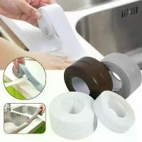 ราคา เทปกาวกันน้ำกันเชื้อรา ใช้งานทนทาน วัสดุ PVC สติ๊กเกอร์ติดผนังห้องครัวและห้องน้ำ เทปปิดผนึกขอบอ่างล้างจาน แกดเจ็ต (1729759038806132934)